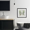 thumbnail image 2 of Stupell Industries Bath Oasis with Greenery Black Framed Print Under Glass, design by Nicole DeCamp, 2 of 9