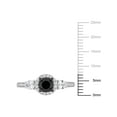thumbnail image 2 of Everly Women's Sapphire 10K White Gold Engagement Ring, 2 of 6