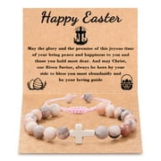 Ungent Them Easter Gifts for Girls, Easter Basket Stuffers for Teens, Christian Easter Bracelet Easter Baskets Gifts for Teens Girls