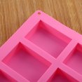 thumbnail image 4 of Silicone Soap Mold, Silicone Baking Mold, 1pc Non-skid For Make Beautiful Colored Soap Special Desserts, 4 of 8