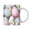 D, variant on WNFJR Easter Bunny Ceramic Mug, 350ml Cute Coffee Cup, Holiday-Themed Tea Cup, Easter Rabbit Drinkware