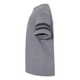 thumbnail image 3 of Youth Football Fine Jersey Tee Color Granite Heather/ Vintage Smoke X-Large Size, 3 of 5
