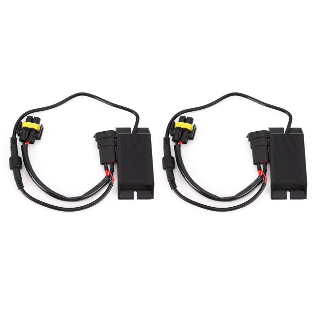 Decodificador de luz, decodificador de lámpara de automóvil H11 de 50 W con luz dividida, resistencias antiparpadeo, máxima comodidad