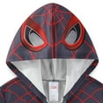 thumbnail image 4 of Marvel Spider-Man Miles Morales Zip Up Fleece Hoodie (Boys), Sizes 8-20, 4 of 7