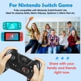 thumbnail image 2 of Switch Controller, Wireless Pro Controller for Switch/Switch Lite/Switch OLED, Switch Remote Gamepad with Joystick, Adjustable Turbo Vibration, Ergonomic Non-Slip - Blue, 2 of 6