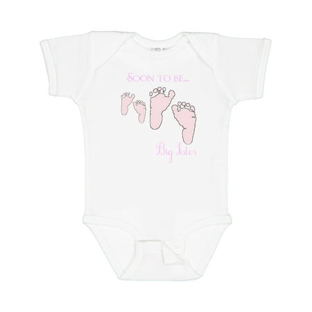 

Inktastic Soon to Be Big Sister Gift Baby Girl Bodysuit