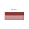 thumbnail image 3 of GOFLIC Red Green Tartan Plaid Christmas Table Runner, Farmhouse Checkered Holiday Tablecloth for Dining Table, Coffee Table, Restaurant Xmas & Thanksgiving Party Decor, 3 of 8