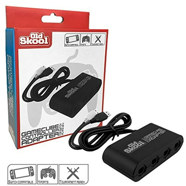 Gamecube 4 Controller Adapter USB WiiU NSW PC Smash Bros Old