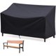 thumbnail image 1 of Funda para banco de exterior, 210D, resistente, para muebles de patio de 2 plazas, con rejillas de ventilación, resistente a todo tipo de clima, 53 L x 26 W x 35 H pulgadas, 1 of 2