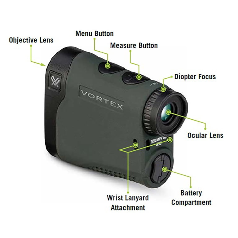 Vortex Triumph HD 850 Laser Rangefinder, Distance up to 850 yards