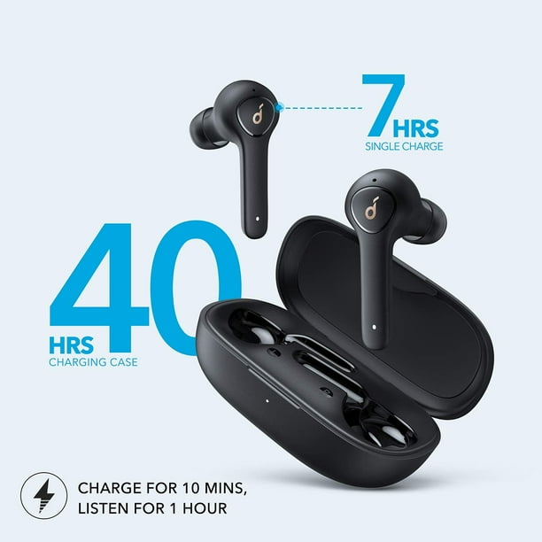 couteurs Anker Soundcore Life P2 True Wireless avec 4 microphones