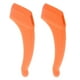 thumbnail image 2 of 2 Pares Clips Para Gafas de terre Lectura De Silicona De Naranja, 2 of 6