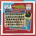 thumbnail image 2 of Two Sided USA Map Presidents Edition Puzzle, 60 Piece, 2 of 2