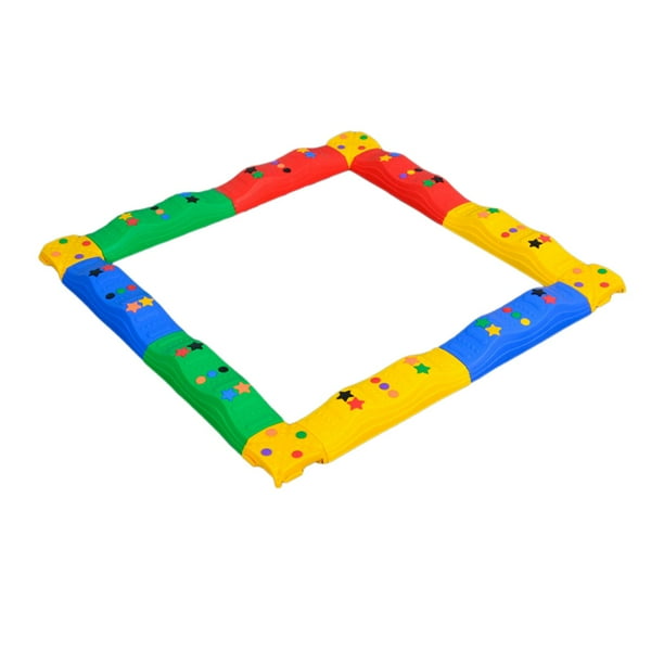 Las vigas de equilibrio para niños mejoran la fuerza, juego de piedras, juguete deportivo, de obstáculos múltiples, coordinación, habilidades Estilo D
