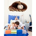 thumbnail image 2 of Wallhogs Glove/Ball Cutout Wall Decal, 2 of 2