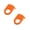 Orange, variant on 2 Pcs Beer Snaps Cocktail Bottle Clips Drink Clips Bottle Buckle Holders Beer Cocktail Snap Bottle Holder Plastic Drinking Clips Stemware Drink Clips for Birthday Wedding Party, 2.17"x3.20", Red