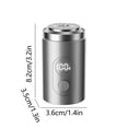 thumbnail image 3 of Danhjin Mini Rasoir de Rasage Mini Rasoir Tête Flottante Rasoir Type-c Recharge Rapide Rasoir pour Hommes Multifonction Rasoir Rechargeable pour Hommes Longue Durée, 3 of 6