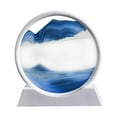 thumbnail image 2 of 3D Dynamic Art Painting Hourglass Desktop Decor for Desktop Bookshelves blue small, 2 of 8