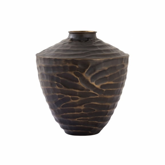Elk Home Council Vase in Bronze 11.5 inch Tall