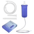 thumbnail image 1 of Purple Kit de limpieza de colon con bolsa de enema: kit de colon reutilizable, ducha con irrigador de enema para limpieza de colon con café y agua, ducha para hombres y mujeres, 1 of 5