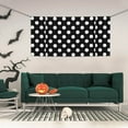 thumbnail image 2 of Picia Black and White Polka Dot Pattern Party Banner, Festive Decoration, Holiday Banner, Celebration Decor, Event Banner, Reusable Party Banner-Small, 2 of 8
