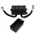 thumbnail image 3 of Caja de Relés de Fusibles para Automóvil de 12 V Caja de Relés y Fusibles Precableados con 4 Relés Fusibles ATC/ATO de 12 Vías Caja de Fusibles de Relé Sellada de 12 V, 3 of 5