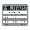 thumbnail image 4 of Jefferies Military Mens Socks, Merino Wool Combat Boot Cushion Over the Calf Socks, 6 Pair, 4 of 6