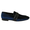 thumbnail image 6 of Men's GENIO Velvet Upper Leather Red Sole Shoes Turkey 120192017 Navy Blue, 6 of 7