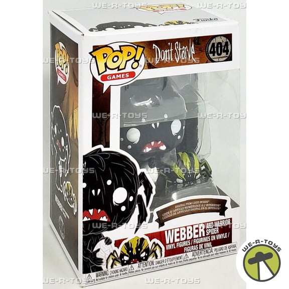 Pre-Owned Funko POP! & Buddy: Don't Starve - Webber w/ Spider