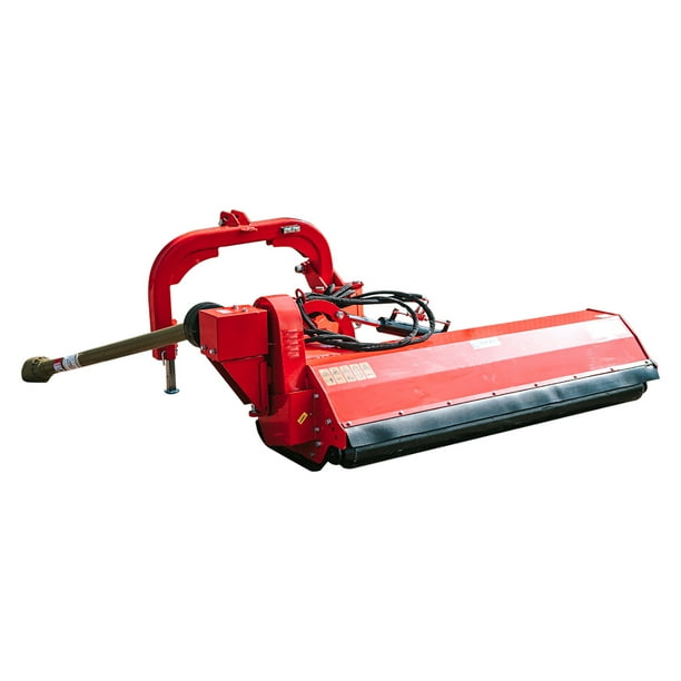 Titan Attachments 78" Offset Flail Ditch Bank Mower, Mowing Attachment