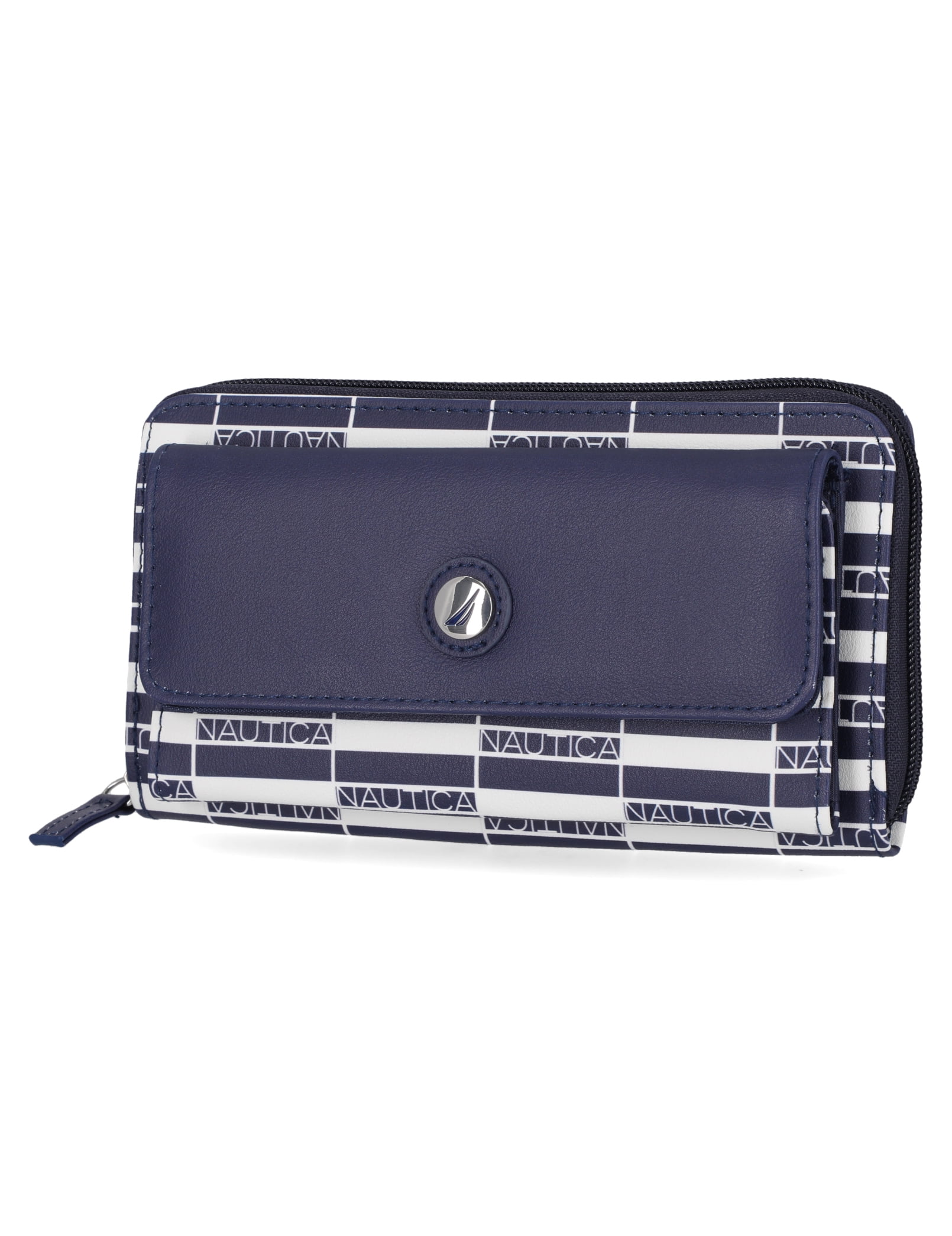 Nautica Harbor Women’s Crossbody Clutch Wallet – RFID Blocking, Multiple Compartments, Fits Most Phones