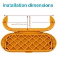 thumbnail image 3 of Fit for Pool Heater LCD Display & Control Panel Cover for AquaCal SunBlazer SB128AHDSBLA, Ginger Yellow, 2 Pack$$Garden & Patio, 3 of 5