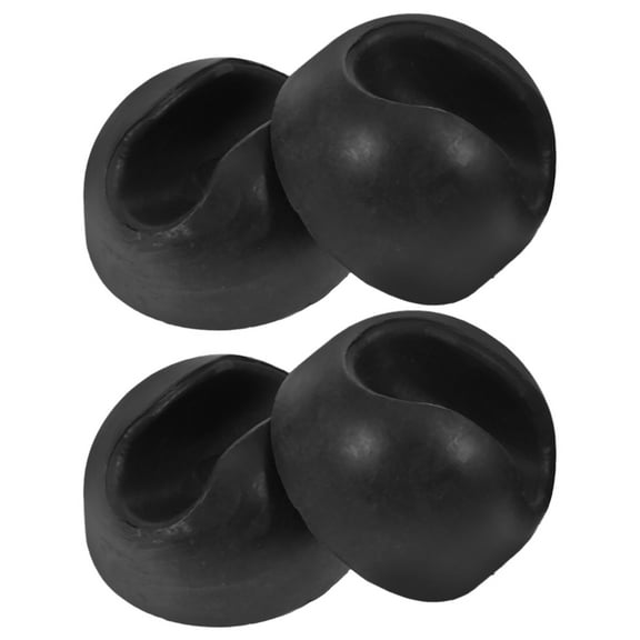 Table Leg Pad Chair Feet Protectors Castor Wheels Caster Wheels Black