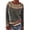 310#Light Gray, variant on Fair Isle Knitted Sweater Casual Vintage Boho Long Sleeve Crewneck Lightweight Pullover Top for Fall Winter Dark Gray 2XL