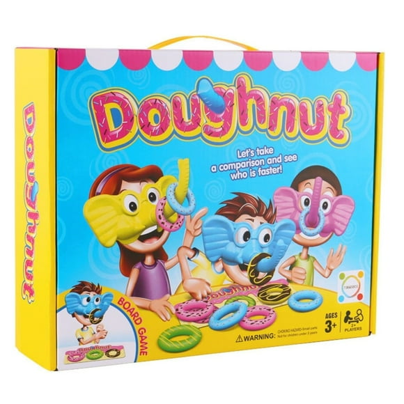 Kids Elephant Game Games | Material Toy For Kids | Game Tables | Board Games For Kids Age Abovve 3 | Family Table Board Puzzle Games | Plasttic Donut