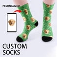 thumbnail image 2 of Stockings For Adults Funny Animal Print Bone Design Comfortable Stretchable Stockings Stocking For Home And Leisure 5PCS, 2 of 8