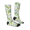thumbnail image 4 of Lsque Vintage Utensils Printed Crew Socks Men's Women's LightWeight Thin Casual Calf Socks ,Knee High Socks,Cotton Socks, 4 of 9