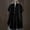 #013-Black, variant on Wowcloth Womens Summer Linen-like Short Sleeve Blouse with Round Neck, Half Button Design and Pleated Detail, Solid Color Casual Top for Daily Wear and Office