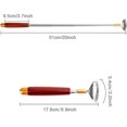 thumbnail image 4 of Back Grabber, Best Back Grabber for Women Men with Massage Beads, Solid Wood Handle 304 Stainless Steel Claws, 4 of 5