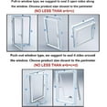 thumbnail image 5 of 500cm Window Seal For Mobile Air Conditioner, Works With All Mobile Air Conditioning Units And Dryers, Hot Air Stop, Easy Installation, 5 of 5