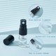thumbnail image 4 of 40 frascos de muestra recargables de 2 ml con pulverizador de niebla fina, tapa de plástico negra, 10 goteros y 4 embudos para perfumes y lociones de viaje., 4 of 9