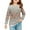 #A07-Gray, variant on XADYUY Girls Long Sleeve Tops 10-12 Crewneck Winter Shirts for Girls Casual Basic Top for Girls Loose Bownot Graphic Girls Blouses with Pocket,11-12Years