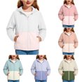 thumbnail image 2 of Zecgelong Kids Hooded Zip Up Long Sleeve Sun Jacket With Pockets For Boys And Girls, 2 of 7