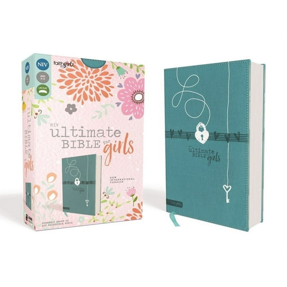 Faithgirlz Niv, Ultimate Bible for Girls, Leathersoft, Teal, (Hardcover)