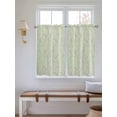 thumbnail image 2 of Sage Green Branches Bathroom Window Curtain, Vintage Art Farmhouse Light Filtering Coffee Kitchen Curtains, Bedroom Living Room Curtains 2 Panel 84"x54", 2 of 6