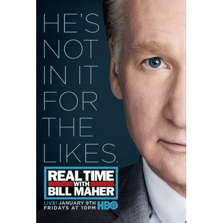 Real Time Bill Maher Mini poster 11inx17in (Best Of Real Time With Bill Maher)