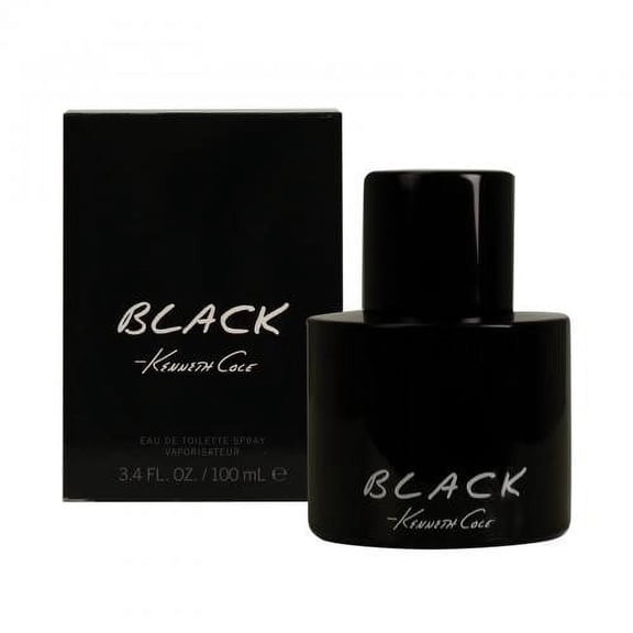 Kenneth Cole Black Eau de Toilette, Cologne for Men 3.4 fl oz