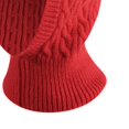 thumbnail image 3 of Clearance! Fdelink Beanie Hat Winter Hats Winter Hats for Men Women Soft Warm Knit Hat Ski Stocking Collar Cap Red, 3 of 3