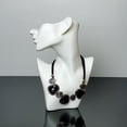 thumbnail image 4 of 2x collar joyería maniquí pantalla modelo femenino cabeza busto titular organizador Blanco Yuyangstore exhibición de la joyería del collar, 4 of 8