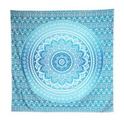 ACRAFT Turquoise Wall Decor Mandala Tapestry Blue Teal Wall Hanging Tapestries for Bedroom Yoga Beach (Turquoise)